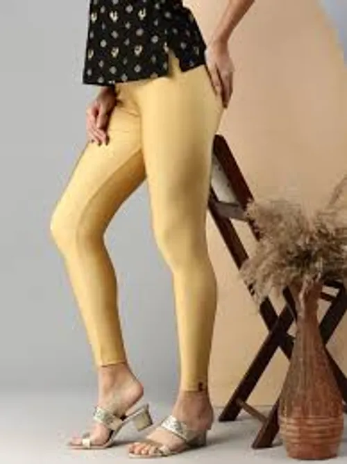 FLY BIRDS ANKLE FIT LEGGING GOLD AF03